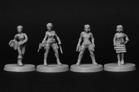 Statuesque Miniatures Heroic Scale Female Heads 2 On Pre Order Now
