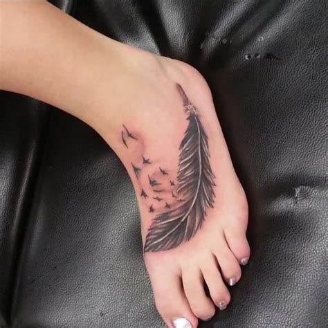 Feather Tattoo 56 Best Feather Tattoo Designs And Ideas 2023