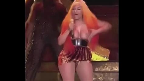 Nicki Minaj Double Nip Slip In Concert Xxxporno Hq