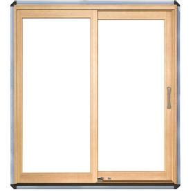 Shop Pella 450 Series 71.25-in Clear Glass White Wood ...