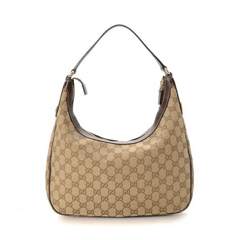 Gucci Gg Canvas Charmy Hobo Gg Canvas Lxrandco Pre Owned Luxury