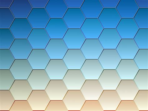 Wallpaper Hexagonal Grid Gradient Abstract Desktop Wallpaper Hd