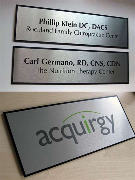 Name Plates Office Door Signs Suite And Office Door Signs Id Plates