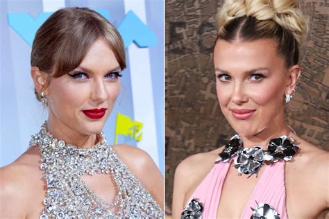 Taylor Swift Gives Nod To Millie Bobby Browns ‘lover Inspired
