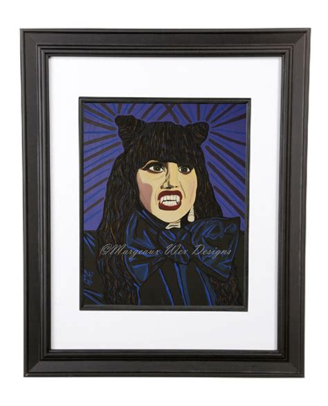 Nadja Art Print Inspired By What We Do In The Shadows Etsy