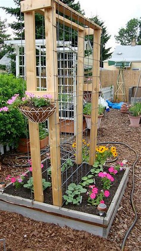 Diy Garden Trellis Arch Creative Vegetable Gardener How To Build An