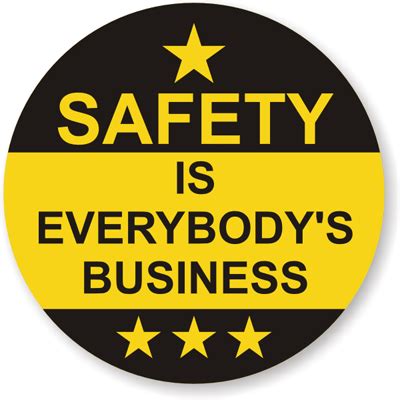 Fire is a good servant but a bad master. Safety