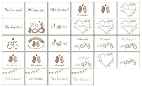 Schnell eine glückwunschkarte oder einen kalender ausdrucken? Neue Printables: Hochzeits-Einladungen zum Ausdrucken ...