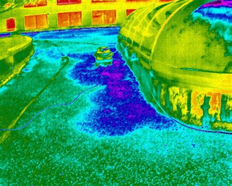 Infrared Inspection Shows Moisture Infrared Inspections Llc