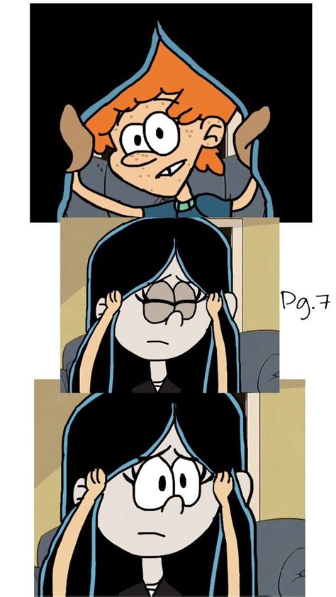Lucys Eyes Comic 7 By Galatoots The Loud House Lucy Loud House