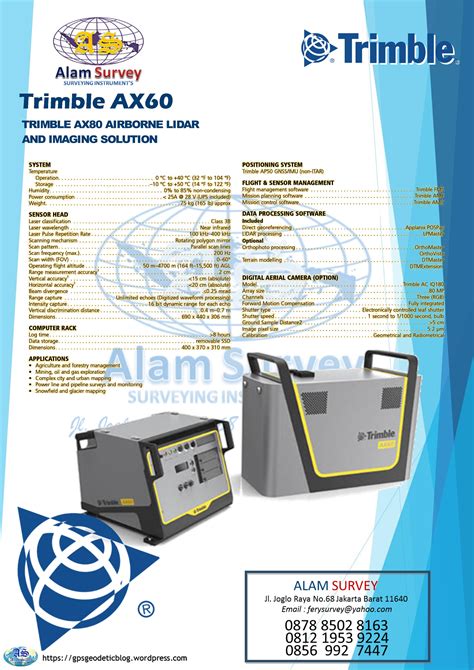 A pdf version of this document may be obtained from dropbox. Trimble | ALAM SURVEY Jl,Almubarok II No 31 RT 14 RW 02 ...