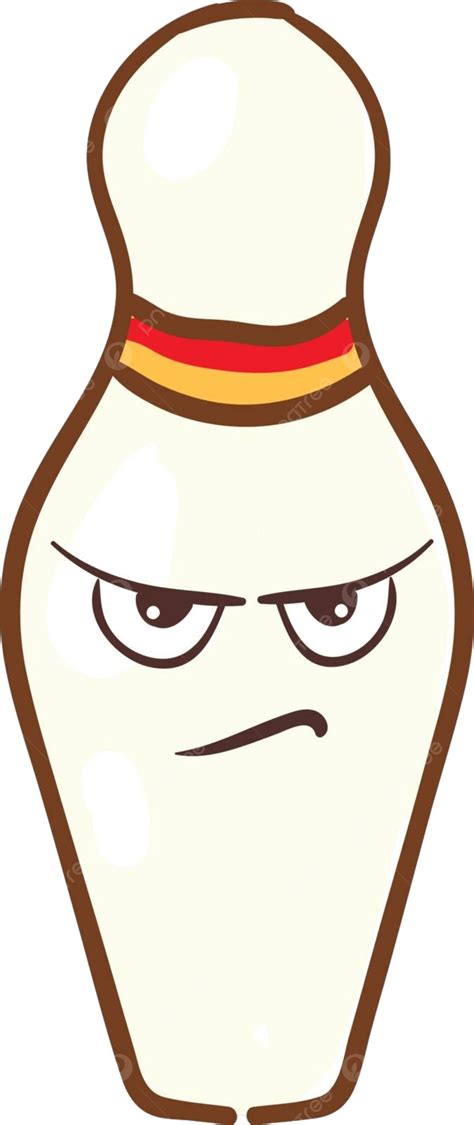Illustration Of A White Bowling Pin In Vector Or Color Vector Shot