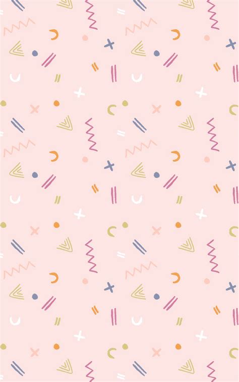 Cute Aesthetic Pattern Iphone Wallpaper Halvedtapes