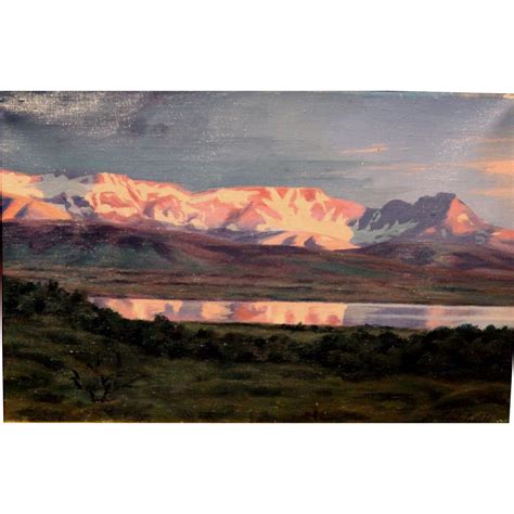 Eyjolfur J Eyfells Oil Painting Iceland Landscape 1920 From