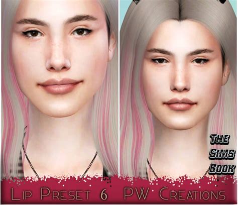 Lip Shape Sims 4 Cc Lip