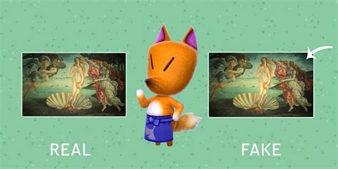 How To Tell Fake And Real Art Apart In Animal Crossing New Horizons
