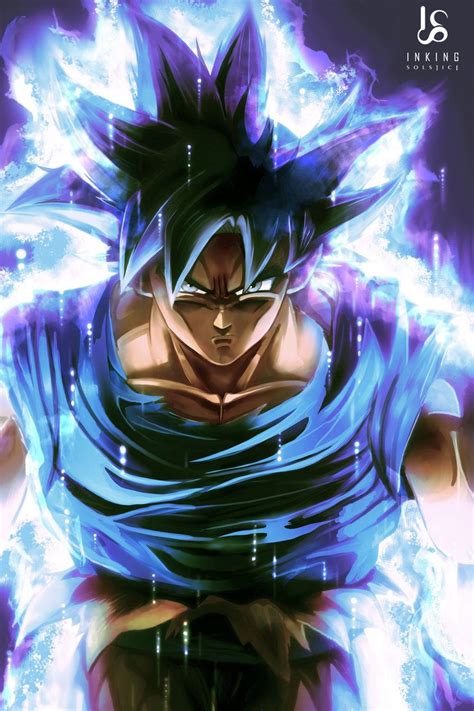 Ultra Instinct Goku By Bluealacrity Animes Wallpapers Goku Desenho