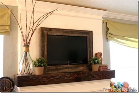For the front of the frame, you need to measure the height and width of your tv screen. DIY TV Frame: Disguise that Flat Screen! | Decorating Your ...