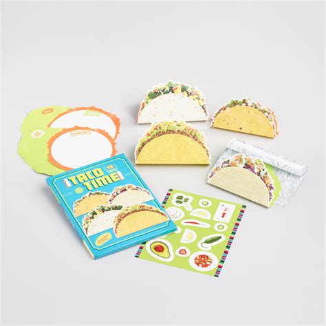 Taco Time Notecards Set Of 12 By World Market