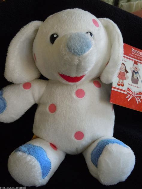 Build A Bear Rudolph Island Misfit Plush Large 10 Pink Elephant New W