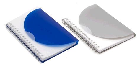 Curve Notepad Regular Regular Size Notepad Blue Color Self Closing