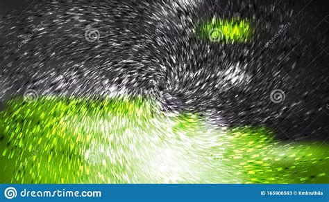 Abstract Green Black And White Texture Background Illustration Stock