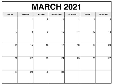 Here we are sharing a full list of march month holidays for the usa, uk, canada & other popular countries. March 2021 Calendar Canada Bank Holidays for plannin - Web ...