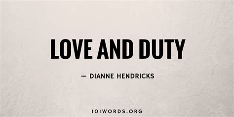 Love And Duty 101 Words