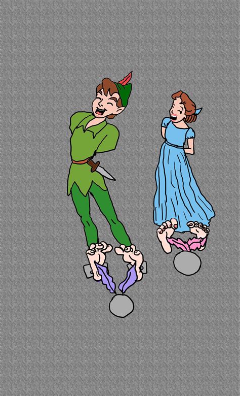 Peter Pan And Wendy Tickled By Rajee On Deviantart