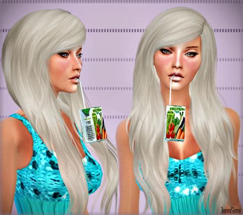 Downloads Sims 4sets Of Accessory Juice Box And Bow Hair Jennisims