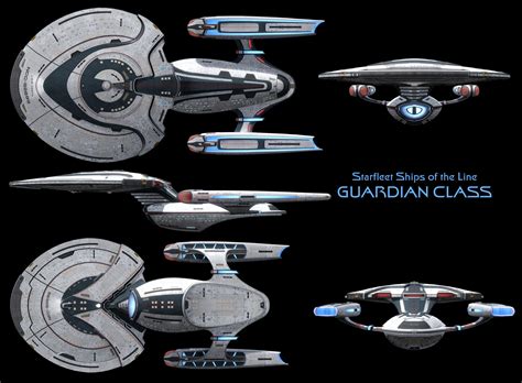 Guardian Class Starship High Resolution By Enethrin On Deviantart