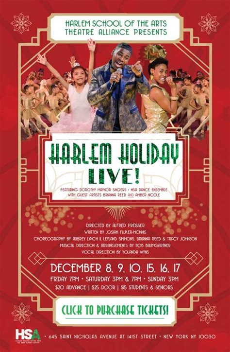Harlem Holiday Live