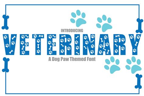 Veterinary Font By Ktwop Creative Fabrica