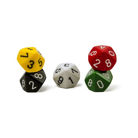 D10 Ten Sided Dice Hoyles Of Oxford