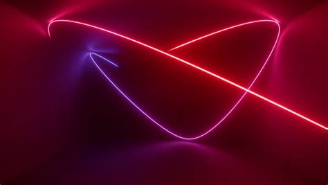 3d Render Abstract Background Neon Stock Footage Video 100 Royalty