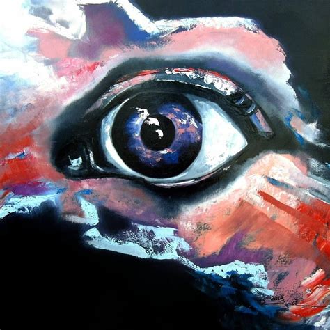 Stunning Eye Oil Painting Oil Painting Painting Artwork