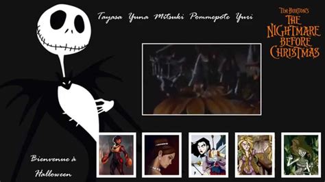 Youtube Incroyable Noel De Mr Jack This Is Halloween - Animation ~ Bienvenue à Halloween, L'étrange noël de Mr Jack [Cover
