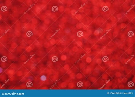 Abstract Red Bokeh Lights Christmas Holiday S Background Stock