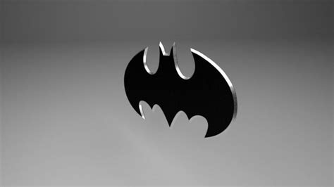 Batman Logo 001 3D Model 3D Printable CGTrader