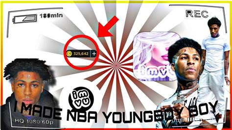 I Made Nba Youngboy On Imvu💚🐉🐍 Imvu Avatar Nbayoungboy Youtube
