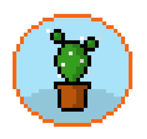 Cactus Pixel Art Pixel Art Pixel Mario Characters