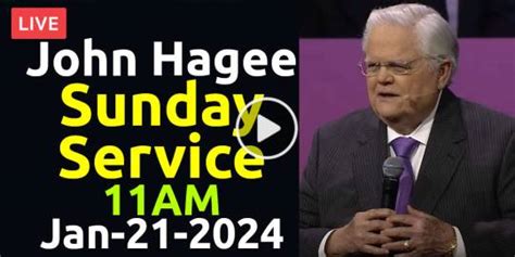 John Hagee And Matt Hagee Live Stream 2024 Watch Sunday Service With
