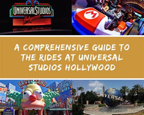 Exploring The Thrills A Comprehensive Guide To The Rides At Universal