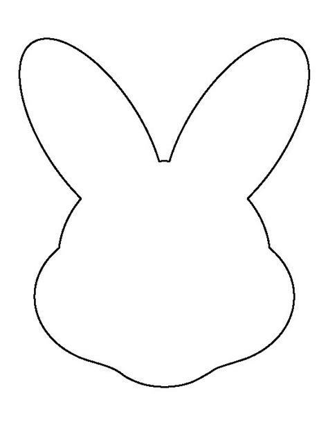 Using a hole punch, punch out a hole in each ear where the dots are on the printables. Pin by Muse Printables on Printable Patterns at PatternUniverse.com | Easter, Easter bunny ...