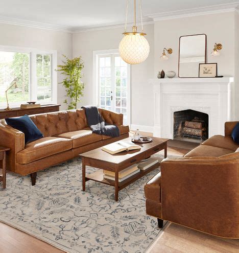We make all our couches from 100% top grain leather. Hood Classic Pendant | Rejuvenation | Leather couches ...