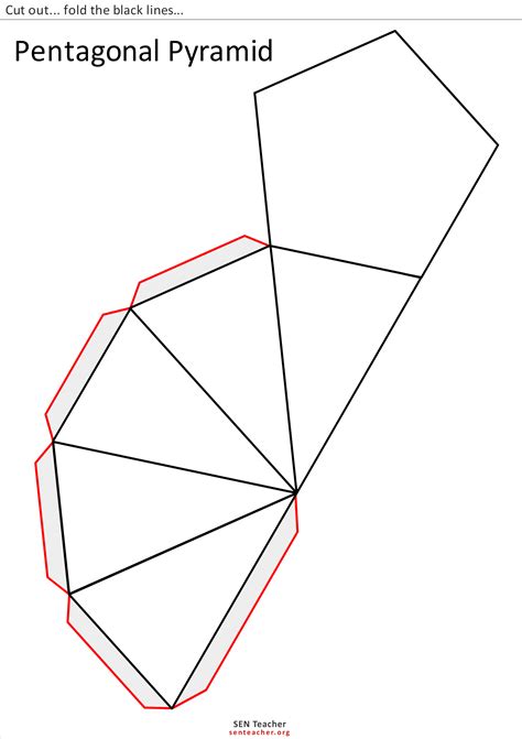 Pirâmide Com Base Pentagonal