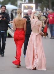 Kimberley Garner Red Dress Plage Royal Cannes Phun Org Forum