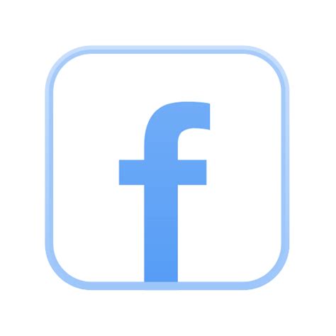 Facebook Logo Carré Icônes Médias Sociaux Et Logos
