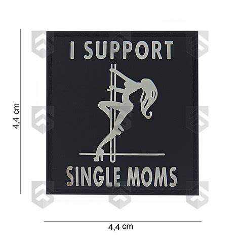 Patch 3d Single Moms Format Blason