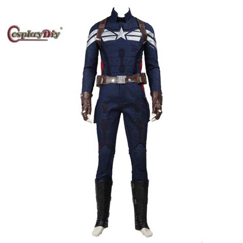 Cosplaydiy Avengers Captain America 2 The Winter Soldier Captain